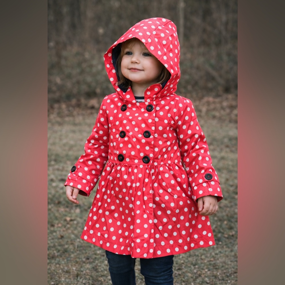☔️❤️ OshKosh B’gosh Toddler Rain Jacket 2T ❤️☔️